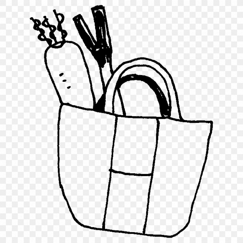 Drawing Line Art Cartoon /m/02csf Plants, PNG, 2000x2000px, Shopping Cartoon, Area, Basket, Biology, Cartoon Download Free