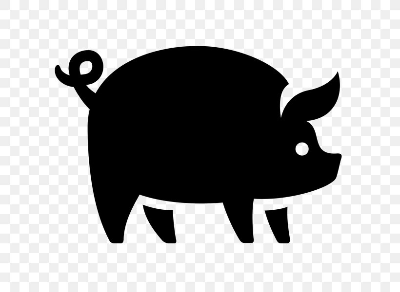 Pig Cartoon, PNG, 600x600px, Pig, Blackandwhite, Boar, Livestock, Pork Download Free