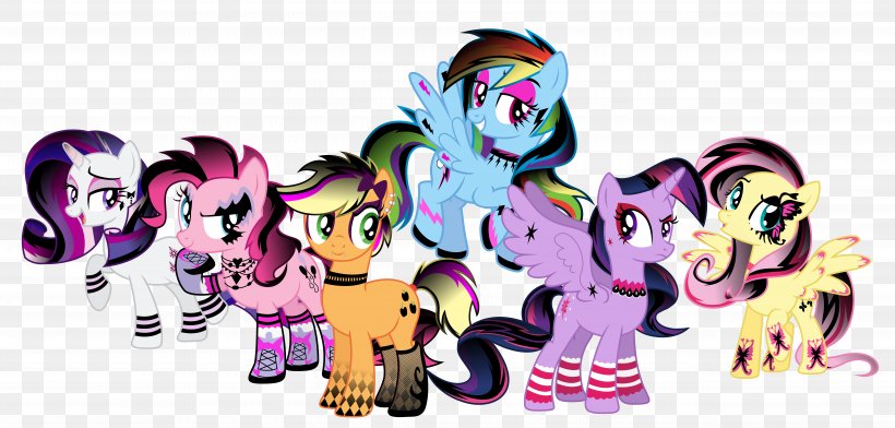 Twilight Sparkle Pinkie Pie Rainbow Dash Applejack Rarity, PNG, 10454x5008px, Twilight Sparkle, Applejack, Art, Cartoon, Character Download Free