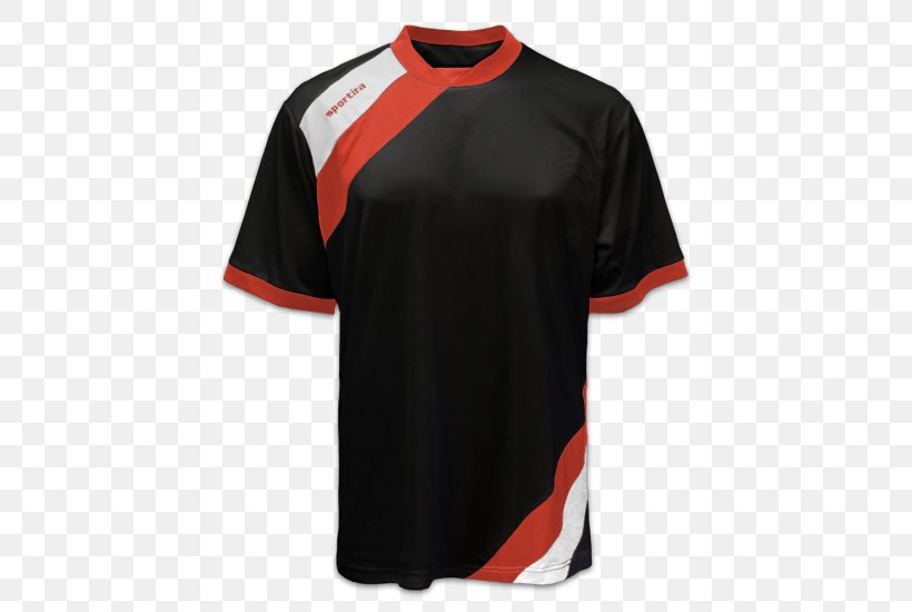 T-shirt Sports Fan Jersey Polo Shirt Sleeve, PNG, 550x550px, Tshirt, Active Shirt, Black, Brand, Clothing Download Free