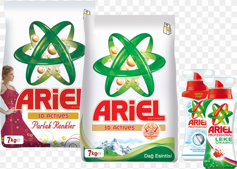 Ariel Laundry Detergent Surf Persil, PNG, 3814x2712px, Ariel, Advertising, Brand, Cleanliness, Color Download Free