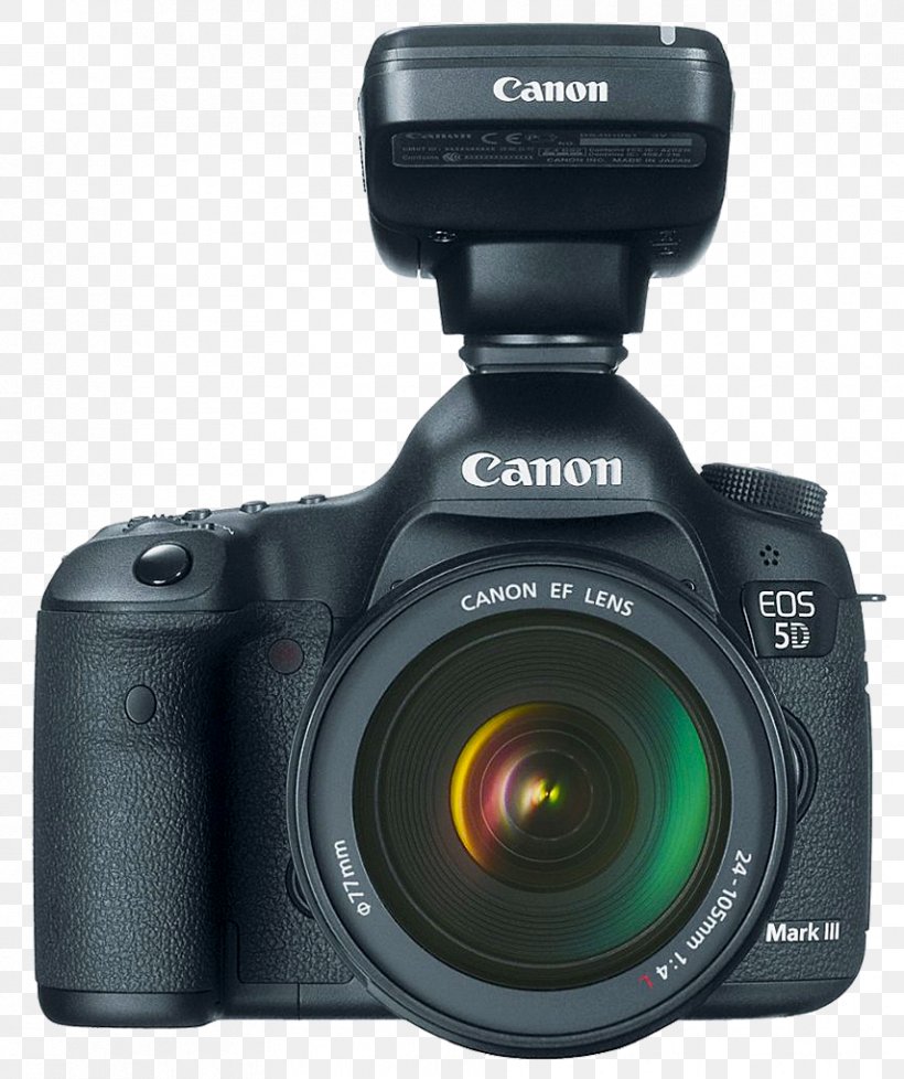 Canon EOS 5D Mark III Canon EOS 6D Canon EOS 5D Mark IV Canon Speedlite ST-E3-RT, PNG, 855x1020px, Canon Eos 5d Mark Iii, Camera, Camera Accessory, Camera Flashes, Camera Lens Download Free