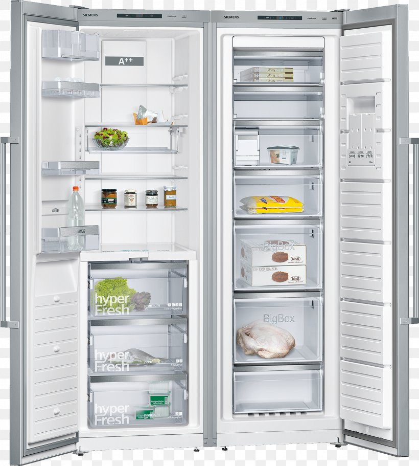 Siemens KS36FPI40 Refrigerator Stainless Steel Siemens KA99FPI30 (KS36FPI30, GS36NAI31) Siemens KA99WPI30 Food Center, PNG, 1713x1905px, Siemens, Freezers, Home Appliance, Kitchen Appliance, Major Appliance Download Free