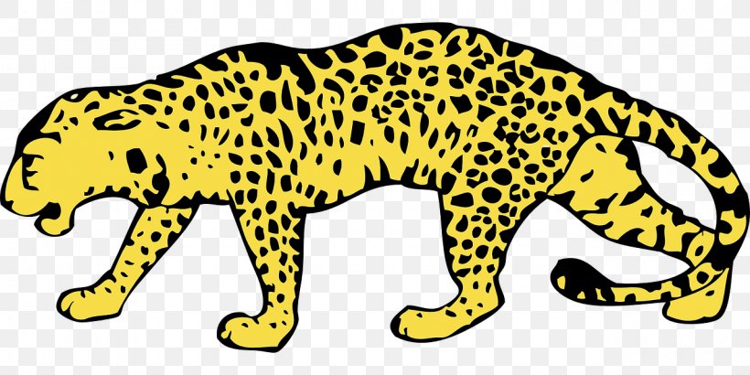 Clip Art Cheetah Openclipart Free Content, PNG, 1280x640px, Cheetah, Amur Leopard, Animal Figure, Big Cats, Black Panther Download Free