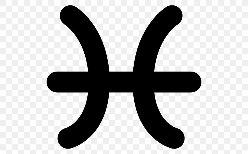Pisces Astrological Sign Horoscope Symbol Zodiac, PNG, 512x512px, Pisces, Alchemical Symbol, Area, Astrological Sign, Astrological Symbols Download Free