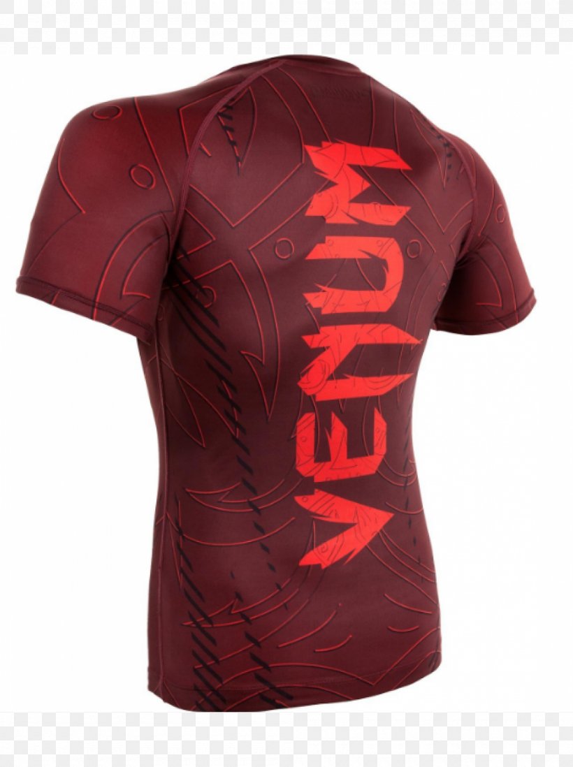 Venum Jersey T-shirt Rash Guard, PNG, 1000x1340px, Venum, Active Shirt, Jersey, Magenta, Mixed Martial Arts Download Free