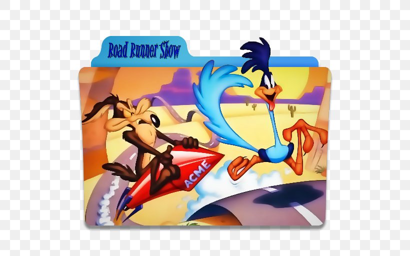 Wile E. Coyote And The Road Runner Porky Pig Looney Tunes, PNG, 512x512px, Wile E Coyote, Acme Corporation, Animated Cartoon, Animated Film, Art Download Free