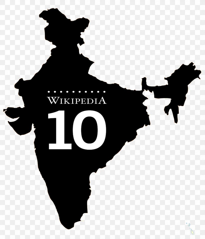 India Vector Map Royalty-free, PNG, 877x1023px, India, Art, Black And White, Brand, Drawing Download Free