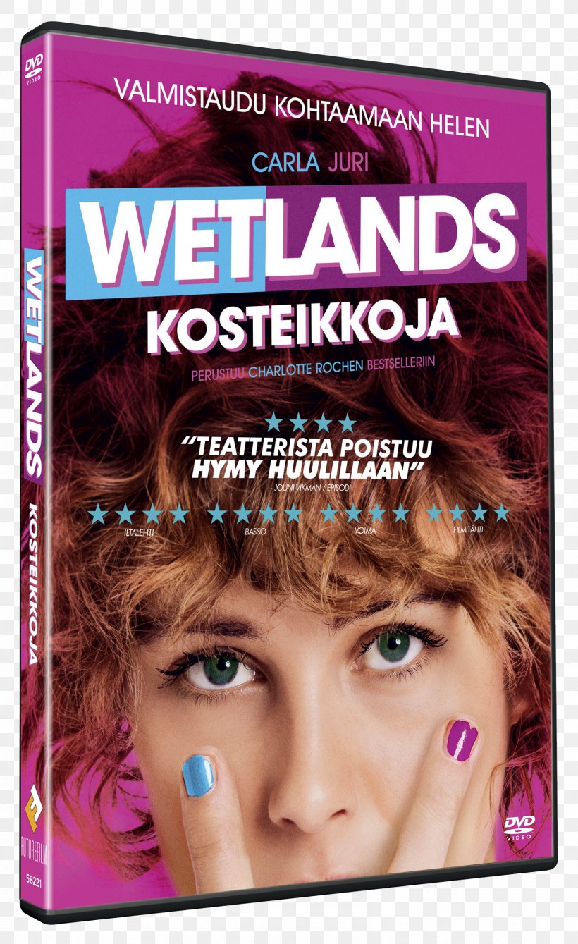 Wetlands 2014 Sundance Film Festival DVD Blu-ray Disc, PNG, 1590x2598px, Wetlands, Bluray Disc, Charlotte Roche, Dvd, Eyelash Download Free