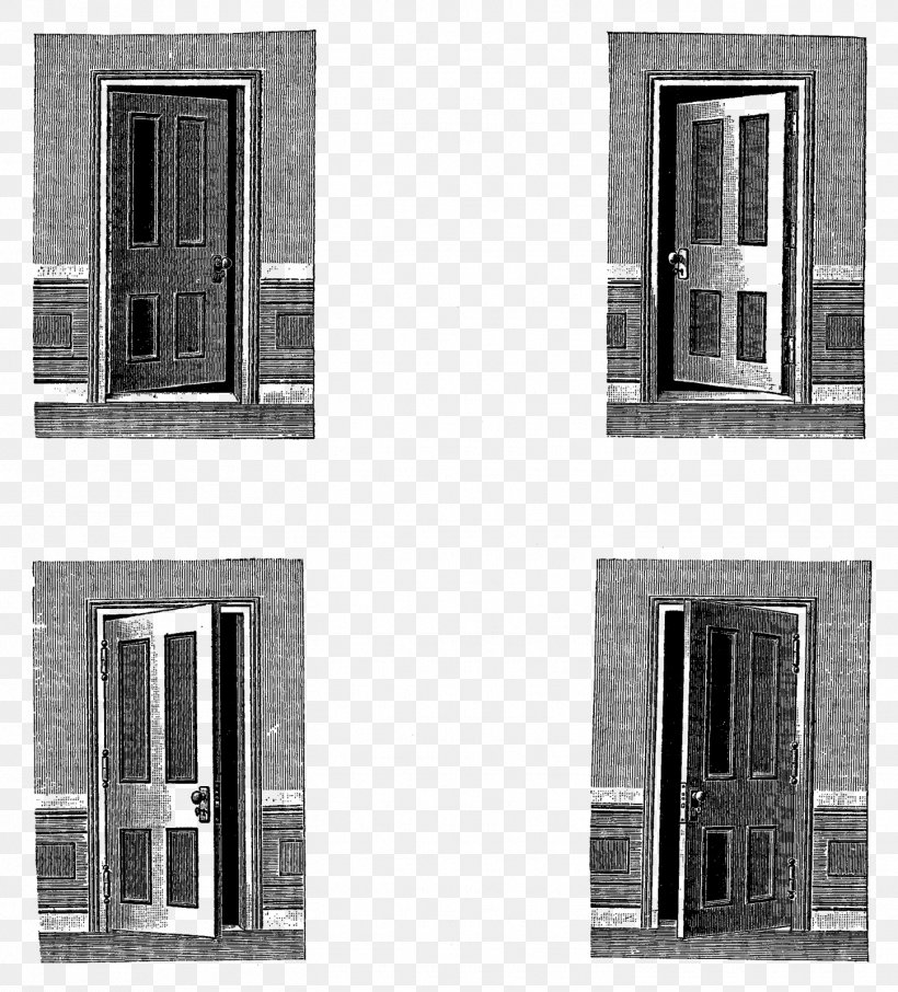 Window Door Building Clip Art, PNG, 1448x1600px, Window, Antique, Architecture, Black And White, Building Download Free