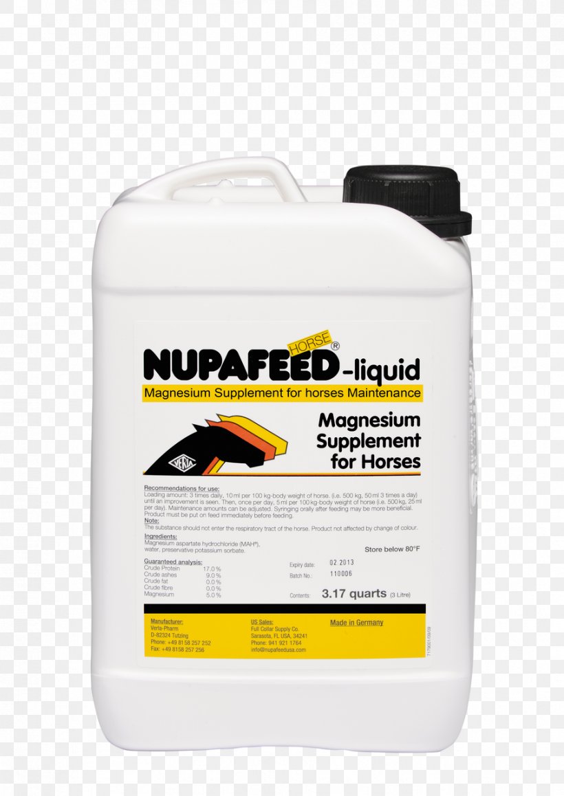 Liquid Nupafeed® USA Magnesium Aspartate Syringe, PNG, 906x1280px, Liquid, Calcium, Concentrate, Dietary Supplement, Horse Download Free