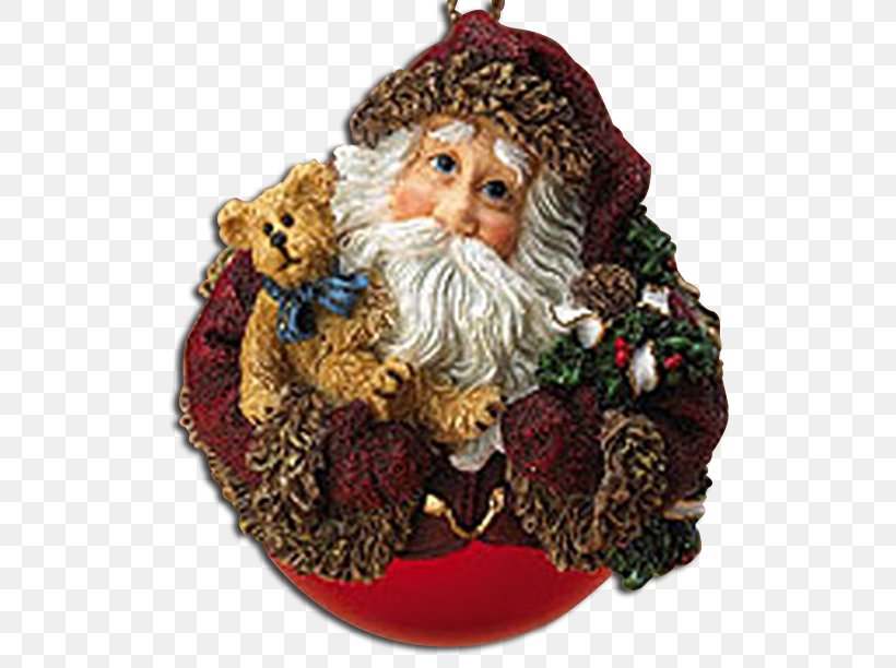 Christmas Ornament Boyds Bears Santa Claus, PNG, 530x612px, Christmas Ornament, Ball, Boyds, Boyds Bears, Christmas Download Free
