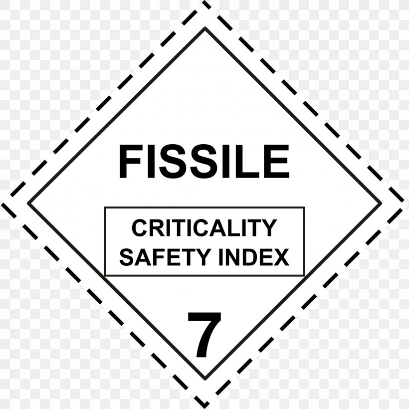 Dangerous Goods Fissile Material ADR Globally Harmonized System Of Classification And Labelling Of Chemicals HAZMAT Class 7 Radioactive Substances, PNG, 2400x2400px, Dangerous Goods, Adr, Area, Black, Black And White Download Free