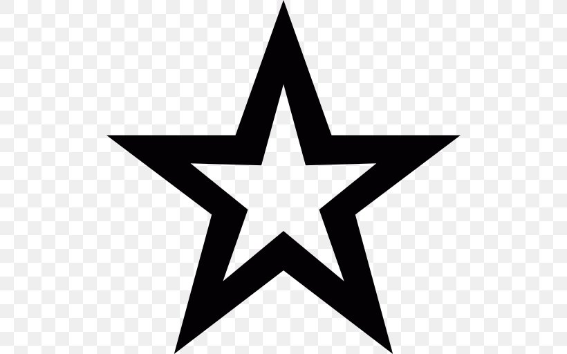 Five-pointed Star Clip Art, PNG, 512x512px, Fivepointed Star, Black, Black And White, Color, Logo Download Free