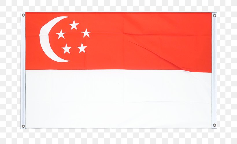 Flag Of Singapore Flag Of Singapore Length Banner, PNG, 750x500px, Singapore, Area, Banner, Centimeter, Drawn Thread Work Download Free