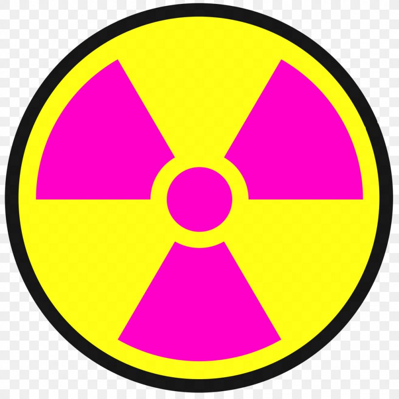 Ionizing Radiation Radioactive Decay Nuclear Medicine Symbol, PNG, 1024x1024px, Radiation, Area, Hazard Symbol, Ionizing Radiation, Nonionizing Radiation Download Free