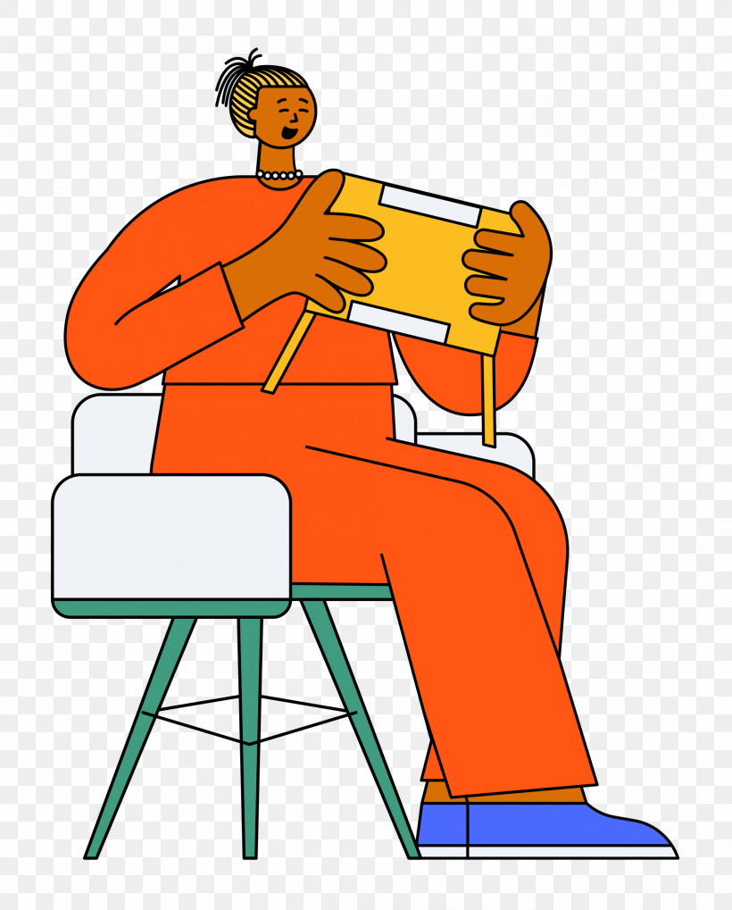 Cartoon Sitting Behavior Chair, PNG, 2011x2500px, Sitting, Behavior, Cartoon, Cartoon People, Chair Download Free