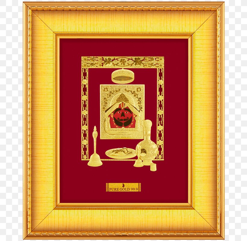 Shree Durgaparameshwari Temple, Kateel Picture Frames Temples Of Karnataka Gold, PNG, 800x800px, Picture Frames, Decor, Durga, Fineness, Gold Download Free