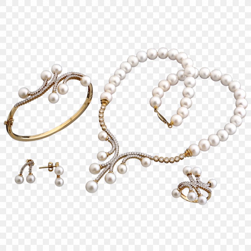 Earring Bracelet Necklace Pearl Gold, PNG, 900x900px, Earring, Body Jewellery, Body Jewelry, Bracelet, Brooch Download Free