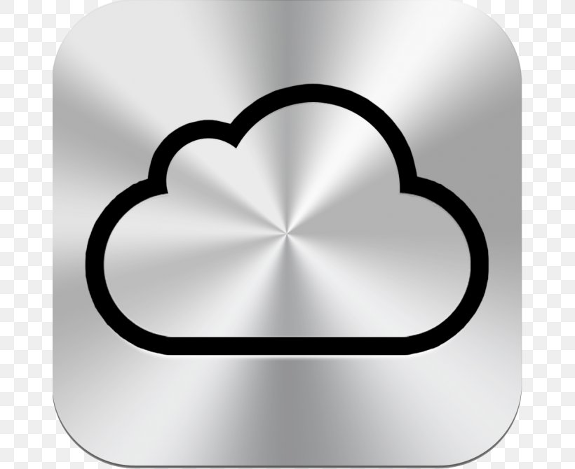 ICloud Cloud Computing Apple Logo IOS, PNG, 670x670px, Icloud, Apple, Black And White, Cloud Computing, Cloud Storage Download Free