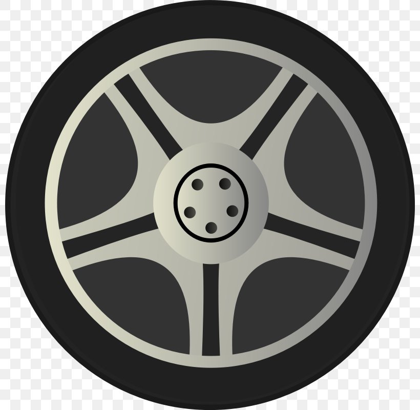 Car Wheel Tire Clip Art, PNG, 800x800px, Car, Alloy Wheel, Automotive Tire, Automotive Wheel System, Brand Download Free