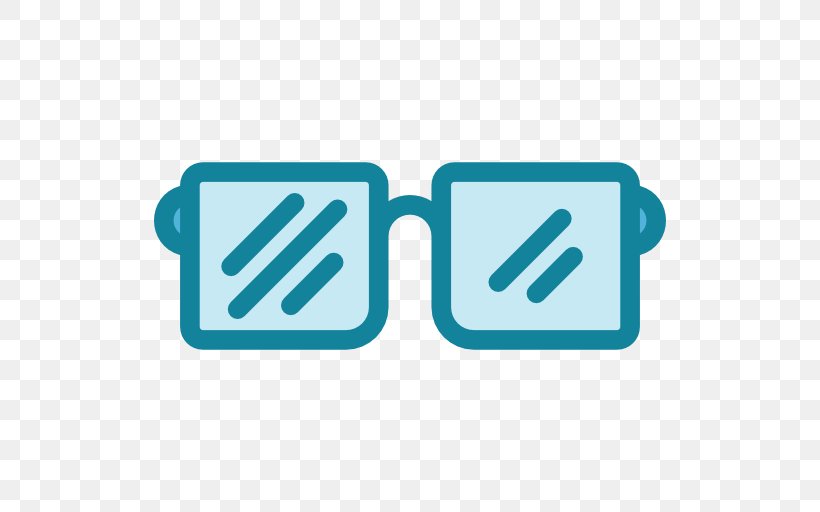 Glasses Stereoscopy Logo Goggles Product Design, PNG, 512x512px, 1998, Glasses, Aqua, Area, Blue Download Free
