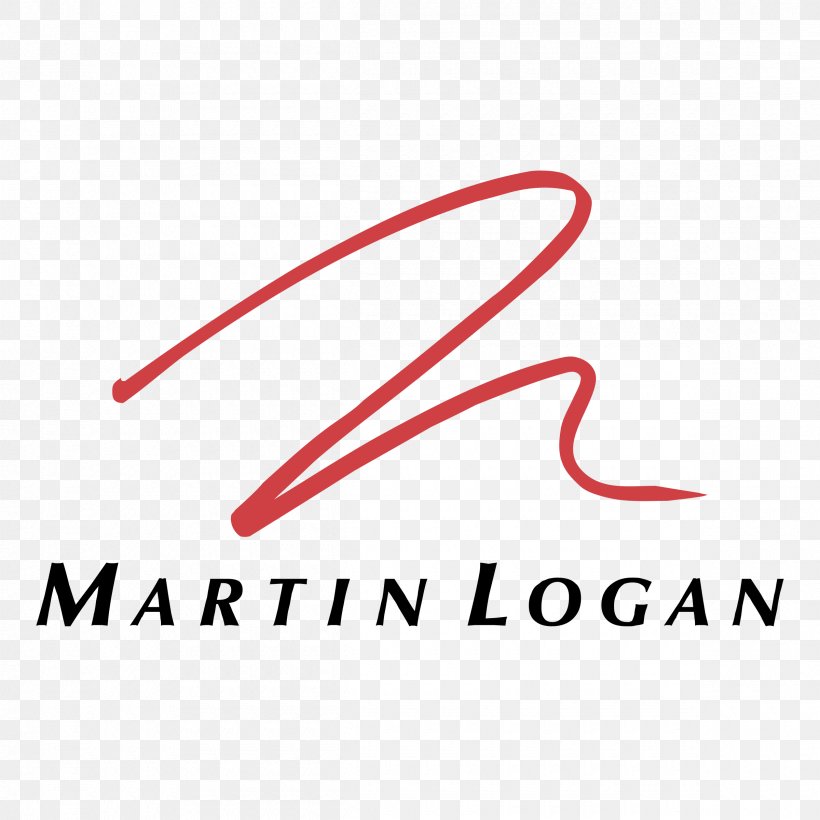 Logo MartinLogan Loudspeaker Font, PNG, 2400x2400px, Logo, Area, Brand, Electrostatic Loudspeaker, Emblem Download Free
