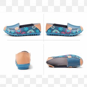 Business Dress Shoes - Ballet Flat Slip-on Shoe PNG