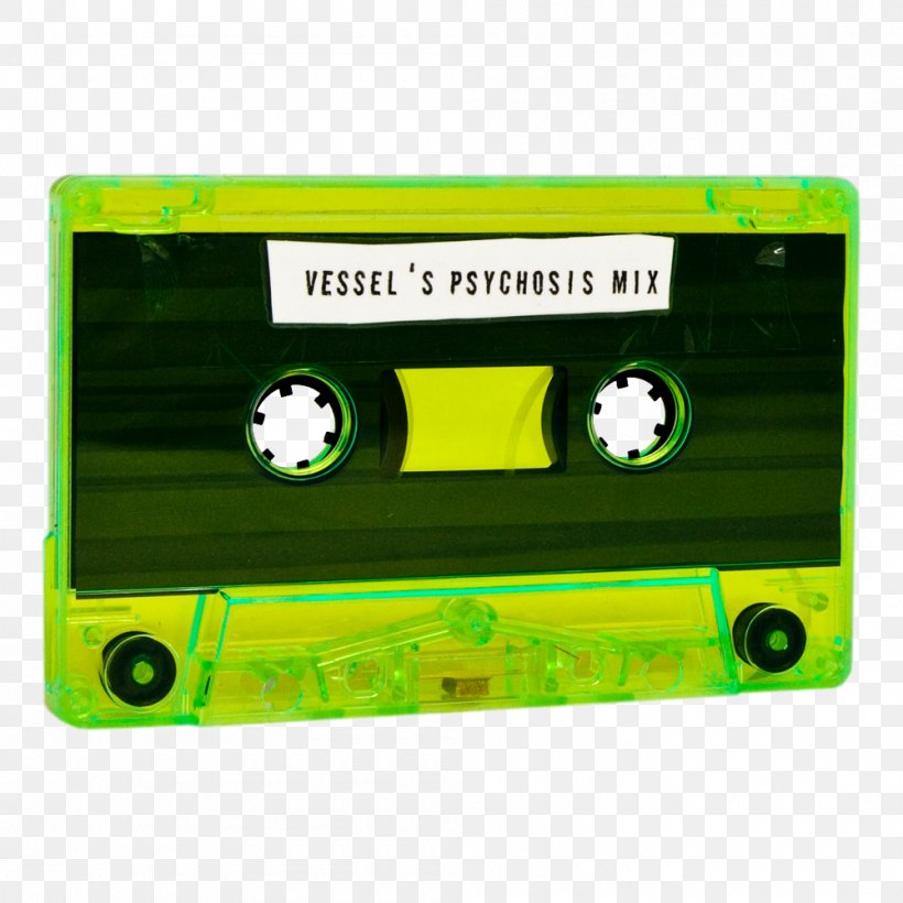 Compact Cassette, PNG, 1000x1000px, Compact Cassette, Green, Hardware, Yellow Download Free
