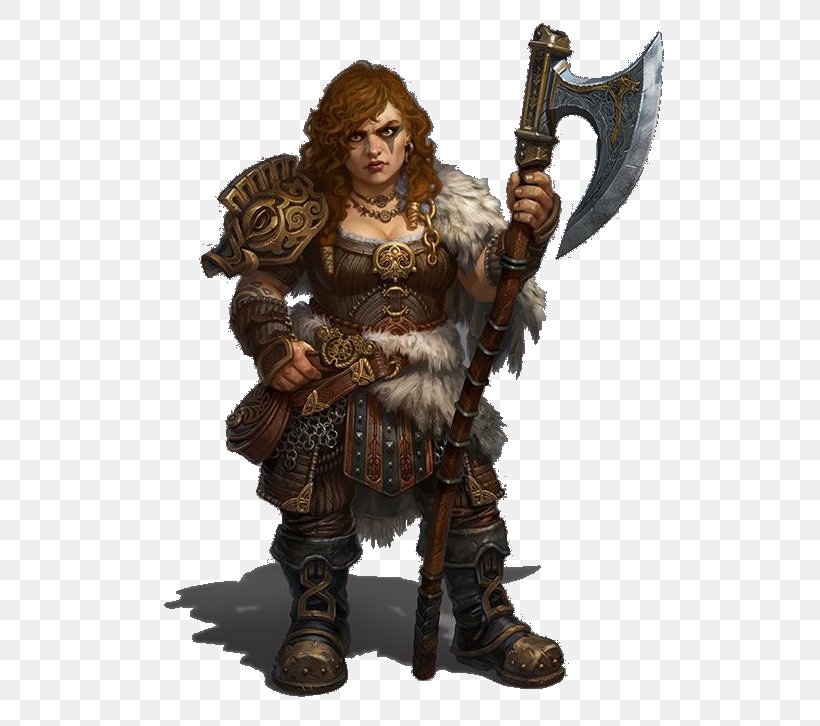 Dungeons & Dragons Pathfinder Roleplaying Game Dwarf Barbarian Warrior, PNG, 542x726px, Dungeons Dragons, Action Figure, Armour, Barbarian, Bard Download Free