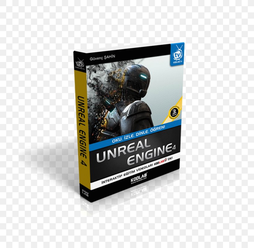 Unreal Engine 4 KODLAB Book Unreal Tournament 3, PNG, 700x800px, Unreal Engine 4, Advertising, Book, Book Editor, Brand Download Free