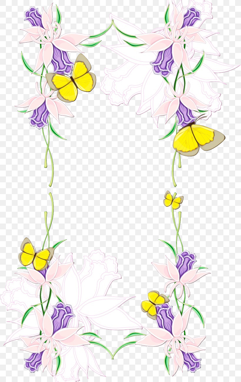 Violet Purple Flower Plant Wildflower, PNG, 820x1299px, Flower Rectangular Frame, Bellflower, Bellflower Family, Floral Rectangular Frame, Flower Download Free
