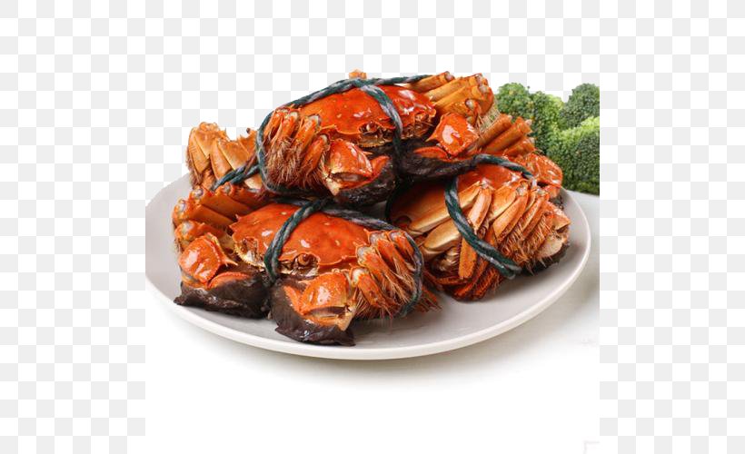 Yangcheng Lake Crab Seafood Lobster Prawn, PNG, 500x500px, Yangcheng Lake, Animal Source Foods, Chinese Mitten Crab, Crab, Crab Meat Download Free
