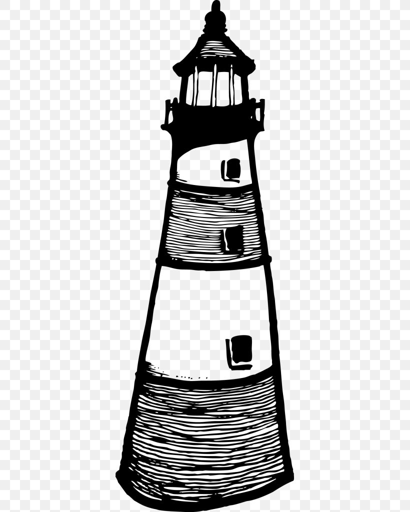 Lighthouse Graphic Design Clip Art, PNG, 357x1024px, Lighthouse, Art, Behance, Black And White, Logo Download Free