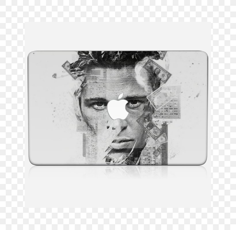 Shadow Tyler Durden Skin Poster Art Design, PNG, 800x800px, Tyler Durden, Art, Black And White, Brand, Culture Download Free