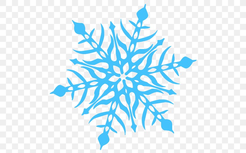 Snowflake Clip Art, PNG, 512x512px, Snowflake, Blue, Branch, Crystal, Document Download Free