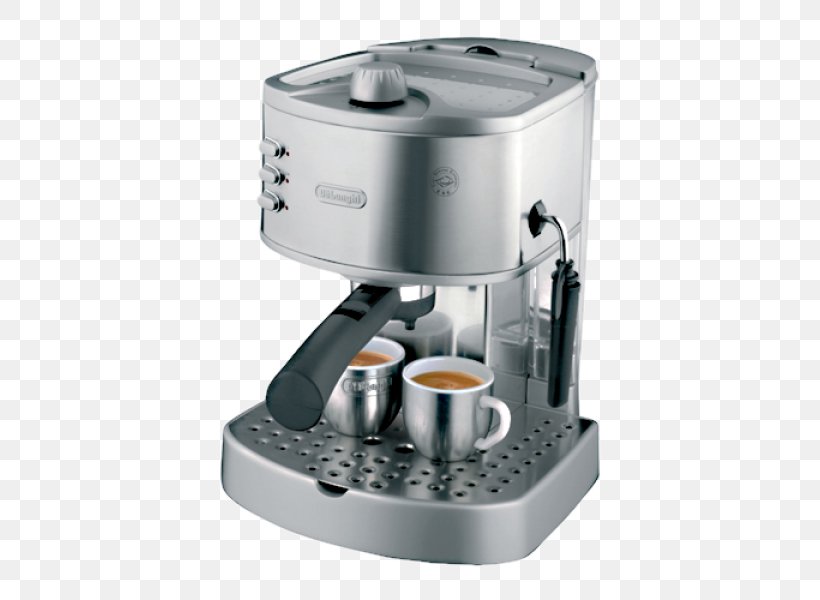 Espresso Machines Coffee De'Longhi EC330, PNG, 600x600px, Espresso, Brewed Coffee, Coffee, Coffeemaker, Drip Coffee Maker Download Free