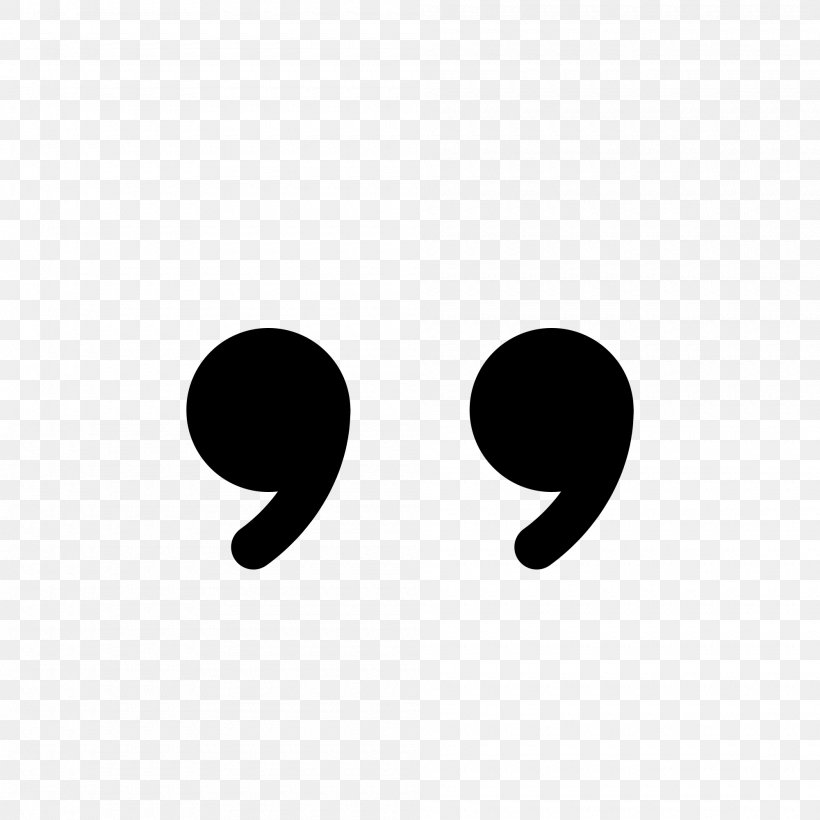 Quotation Mark Symbol, PNG, 2000x2000px, Quotation Mark, Apostrophe, Black And White, Brand, Citation Download Free