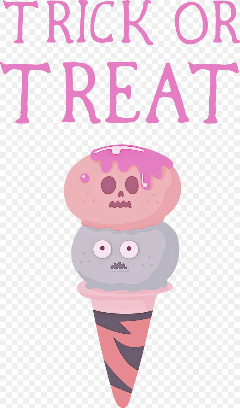 Trick Or Treat Trick-or-treating Halloween, PNG, 1764x3000px, Trick Or Treat, Biology, Cartoon, Cone, Halloween Download Free