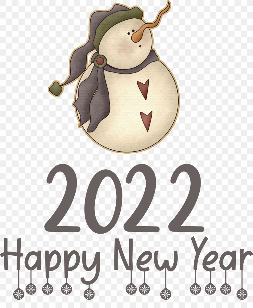 2022 Happy New Year 2022 New Year Happy New Year, PNG, 2463x3000px, Happy New Year, Bauble, Biology, Character, Christmas Day Download Free