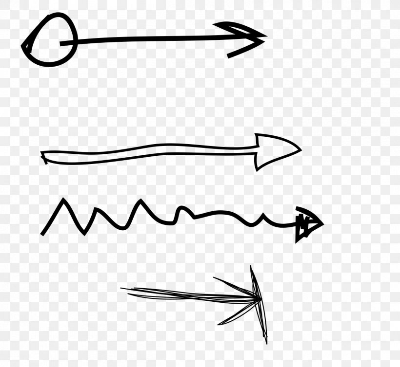 Cartoon Drawing Arrow, PNG, 1259x1159px, Cartoon, Area, Black, Black And White, Brand Download Free