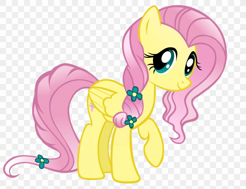 Fluttershy Twilight Sparkle Pony Applejack Rainbow Dash, PNG, 5000x3842px, Watercolor, Cartoon, Flower, Frame, Heart Download Free