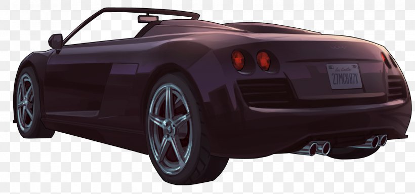 Grand Theft Auto V Car Grand Theft Auto: San Andreas Grand Theft Auto IV Grand Theft Auto: Vice City, PNG, 1536x718px, Grand Theft Auto V, Audi, Audi R8, Automotive Design, Automotive Exterior Download Free