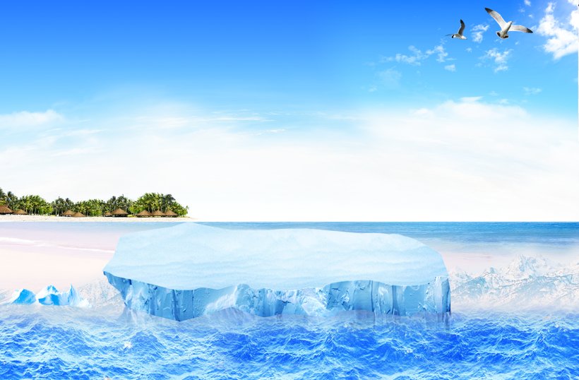 Iceberg Sea, PNG, 2362x1552px, Iceberg, Arctic, Calm, Horizon, Ice Download Free