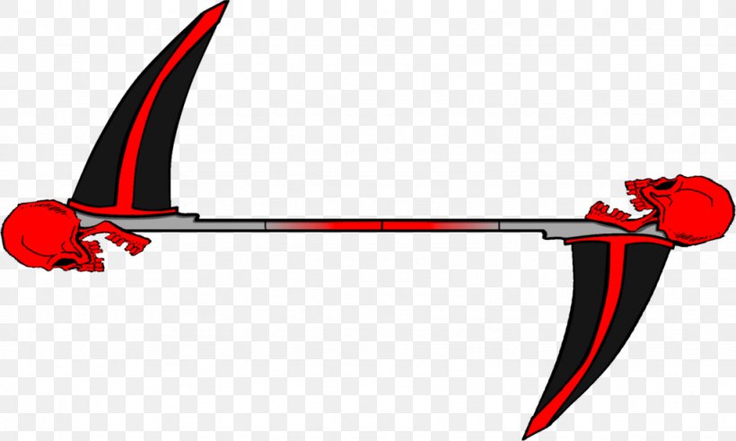 Ranged Weapon Line Angle Clip Art, PNG, 1024x614px, Ranged Weapon, Red, Weapon, Wing Download Free