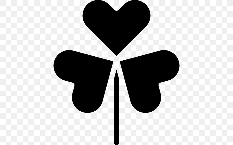 Shamrock Stock Photography Royalty-free Clip Art, PNG, 512x512px, Shamrock, Black And White, Clover, Flat Design, Fourleaf Clover Download Free