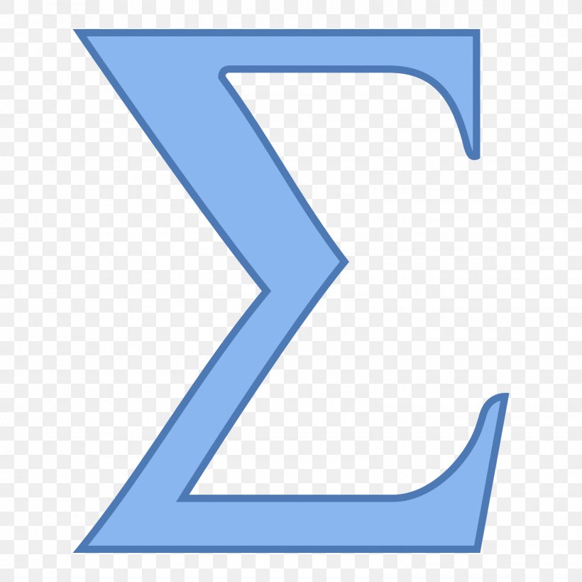 Sigma Symbol Summation Number, PNG, 1600x1600px, Sigma, Area, Blue, Einstein Notation, Mathematical Notation Download Free