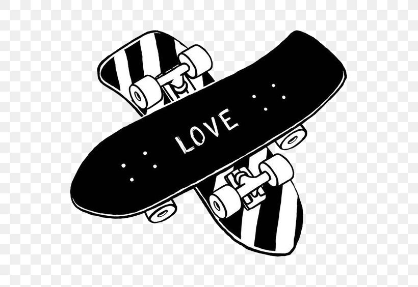 Skateboarding Drawing Illustration Image, PNG, 564x564px, Skateboard, Art, Black And White, Drawing, Fashion Accessory Download Free