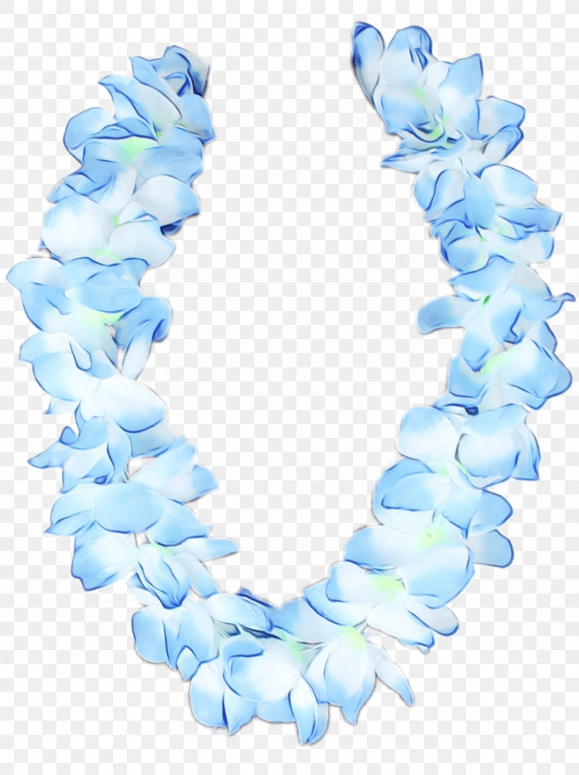 Necklace Lei Turquoise Microsoft Azure, PNG, 923x1235px, Watercolor, Lei, Microsoft Azure, Necklace, Paint Download Free