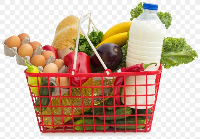 Supermarket Cartoon, PNG, 817x569px, Food Gift Baskets, Basket, Cuisine, Food, Food Group Download Free